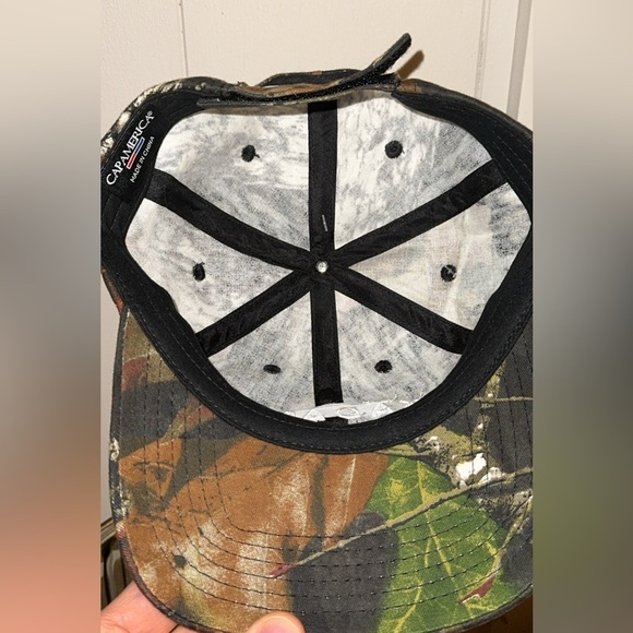 NWT Mossy Oak Kadant Camouflage Camo Baseball Adjustable Cap Hat Velcro Men - Picture 4 of 4